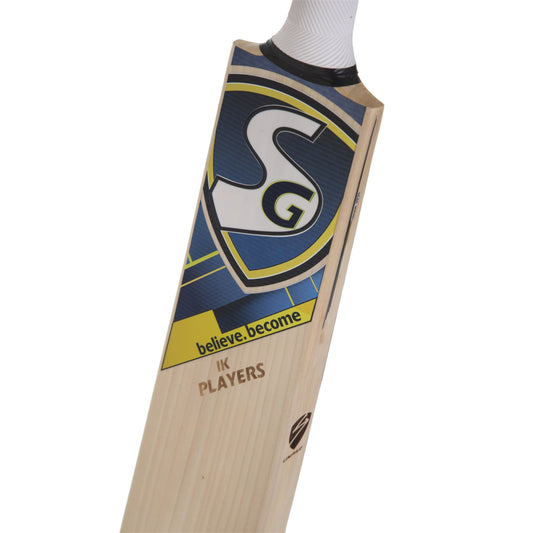 SG IK Players English Willow Cricket Bat with SG|Str8bat Sensor (Ishan Kishan Series)