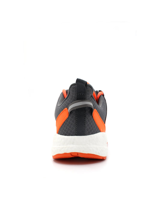 Unpar By SG Racer Running Sports Shoes For Men, Grey/Orange | Ideal for Running/Walking/Gym/Jogging/Training Sports Fashion Footwear