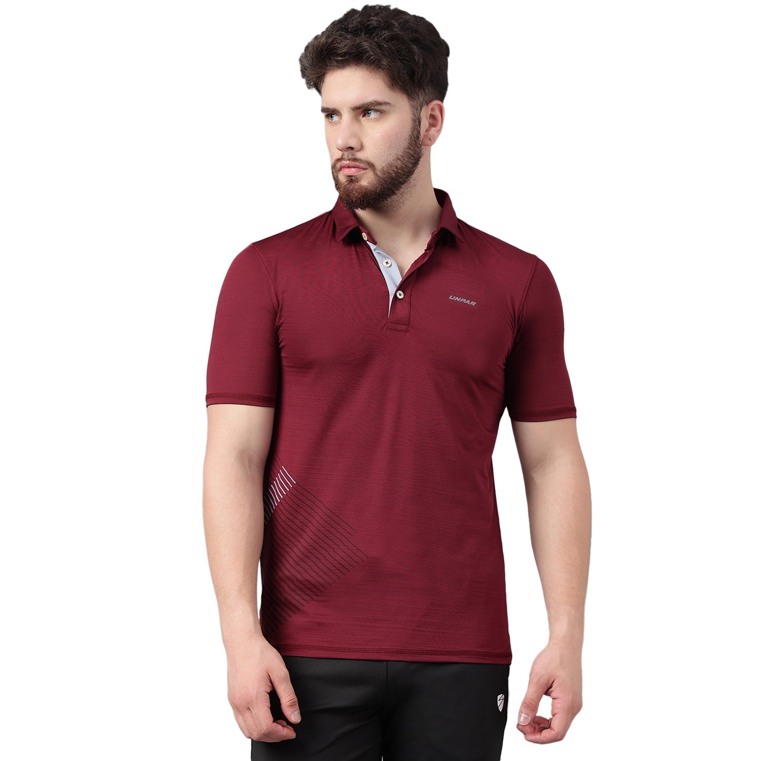 Buy Men Maroon Polo T-Shirt: A Classic Wardrobe Staple