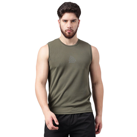 Unpar by SG Round Neck Regular Comfort Fit T-Shirt For Mens & Boys, Green | Ideal for Trail Running, Fitness & Training, Jogging, Gym Wear & Fashion Wear