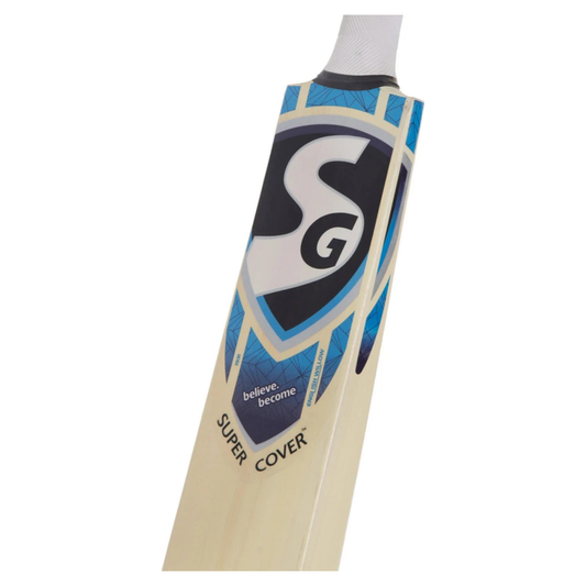 SG Super Cover™ Traditionally Shaped English Willow Cricket Bat (Leather Ball)