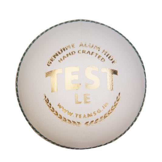 SG Test LE White Cricket Leather Ball