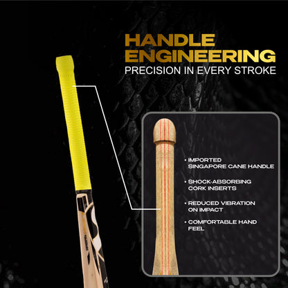 SG Cobra Gold Kashmir Willow Cricket Bat