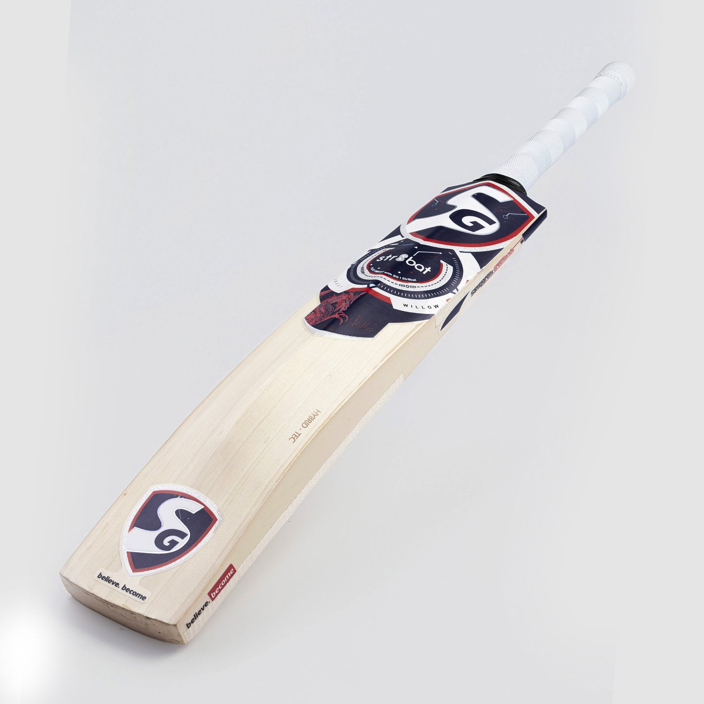SG KLR 250 English Willow Str8bat Sensor Cricket Bat
