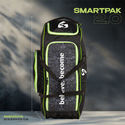 SG Smartpak 2.0 Wheelie Cricket Kit Bag