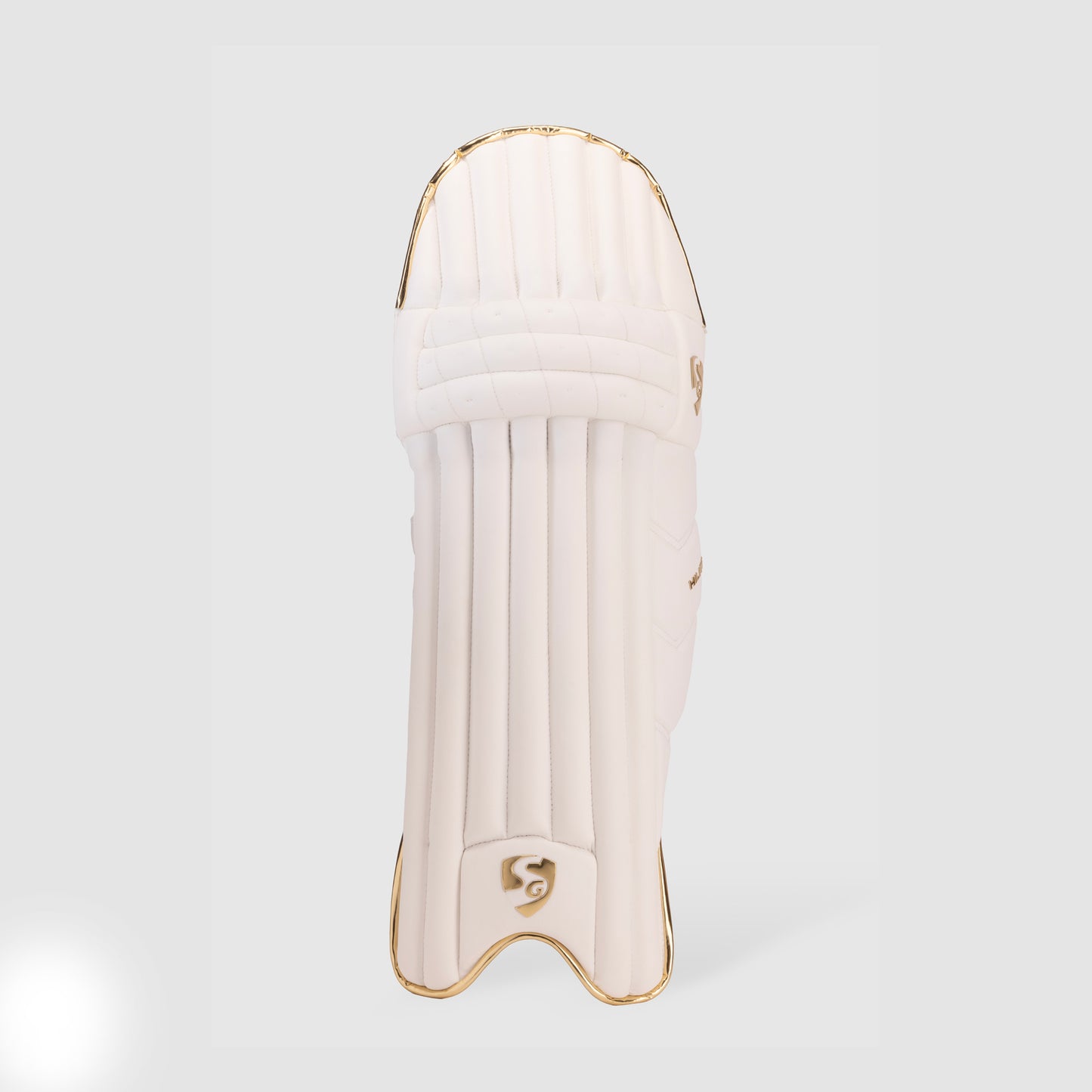 SG Hilite White/Golden Batting Legguards