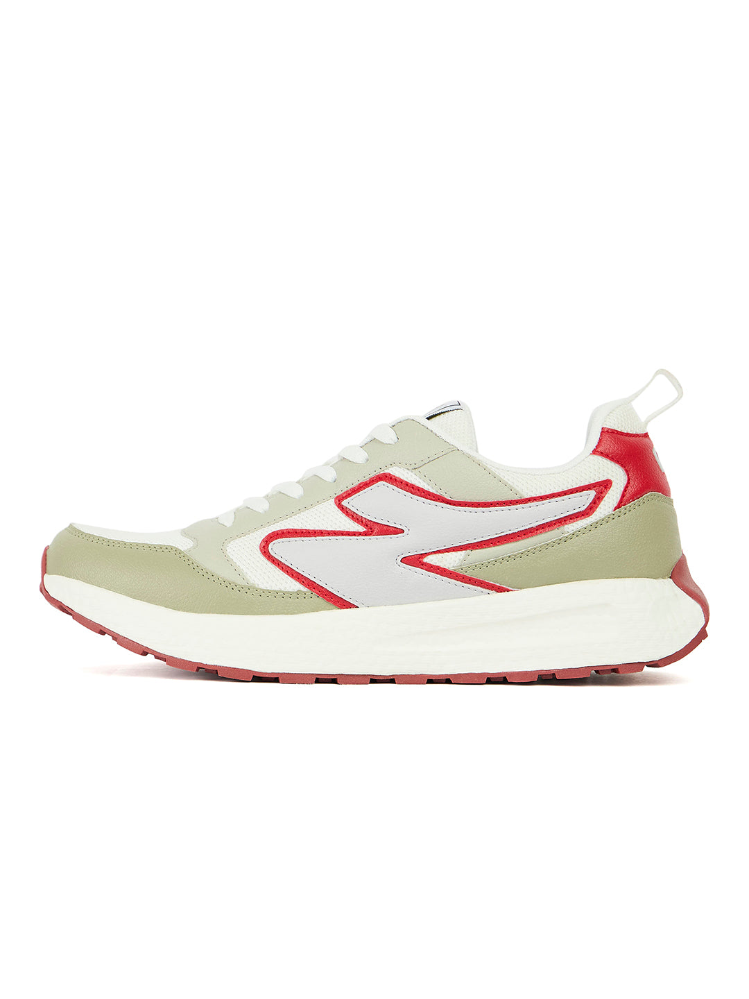 SG Crest Running Shoes ( White / Green / Beige, Red / White / Beige)