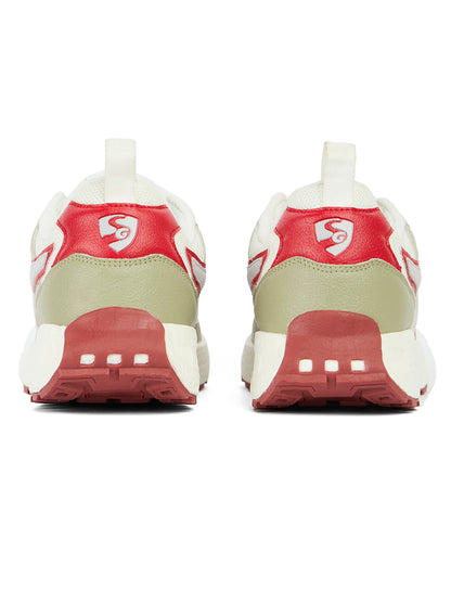 SG Crest Running Shoes ( White / Green / Beige, Red / White / Beige)