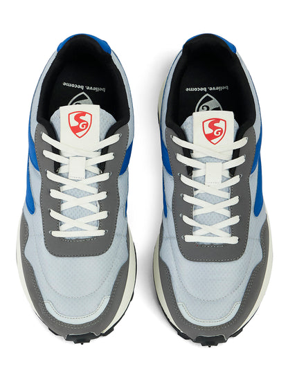 SG Meteor Running Shoes (Grey / Blue)