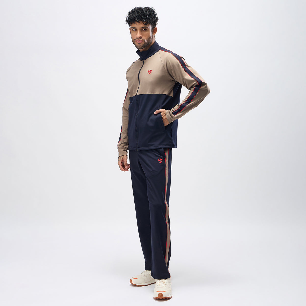 SG Four Way - Nylon Spandex Track suit Regular Fit - Men's