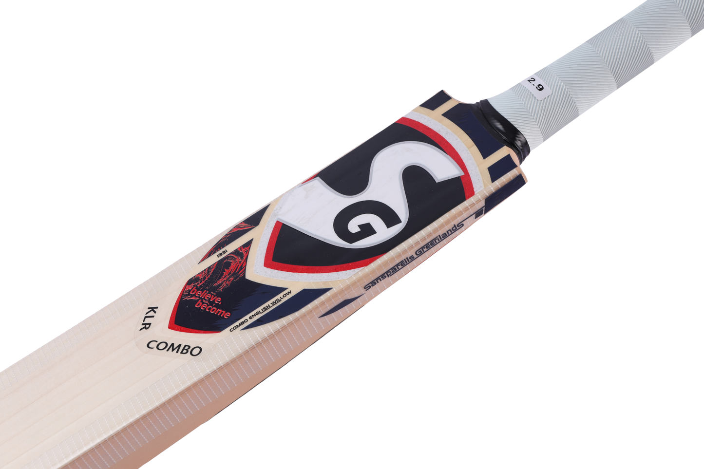 SG KLR Combo English and Kashmir Combo Cricket Bat