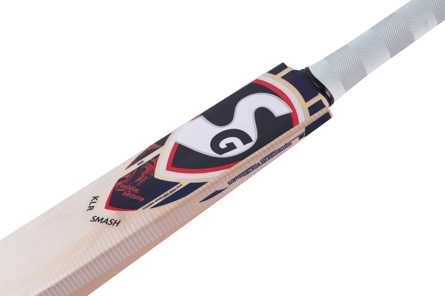 SG KLR Smash English and Kashmir Combo Cricket Bat