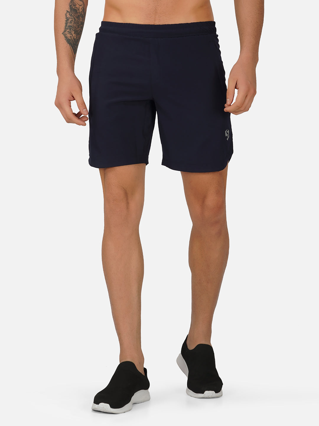 SG Regular Comfort Fit Shorts For Mens & Boys, Navy Blue | Ideal for Trail Running, Fitness & Training, Jogging, Gym Wear & Fashion Wear