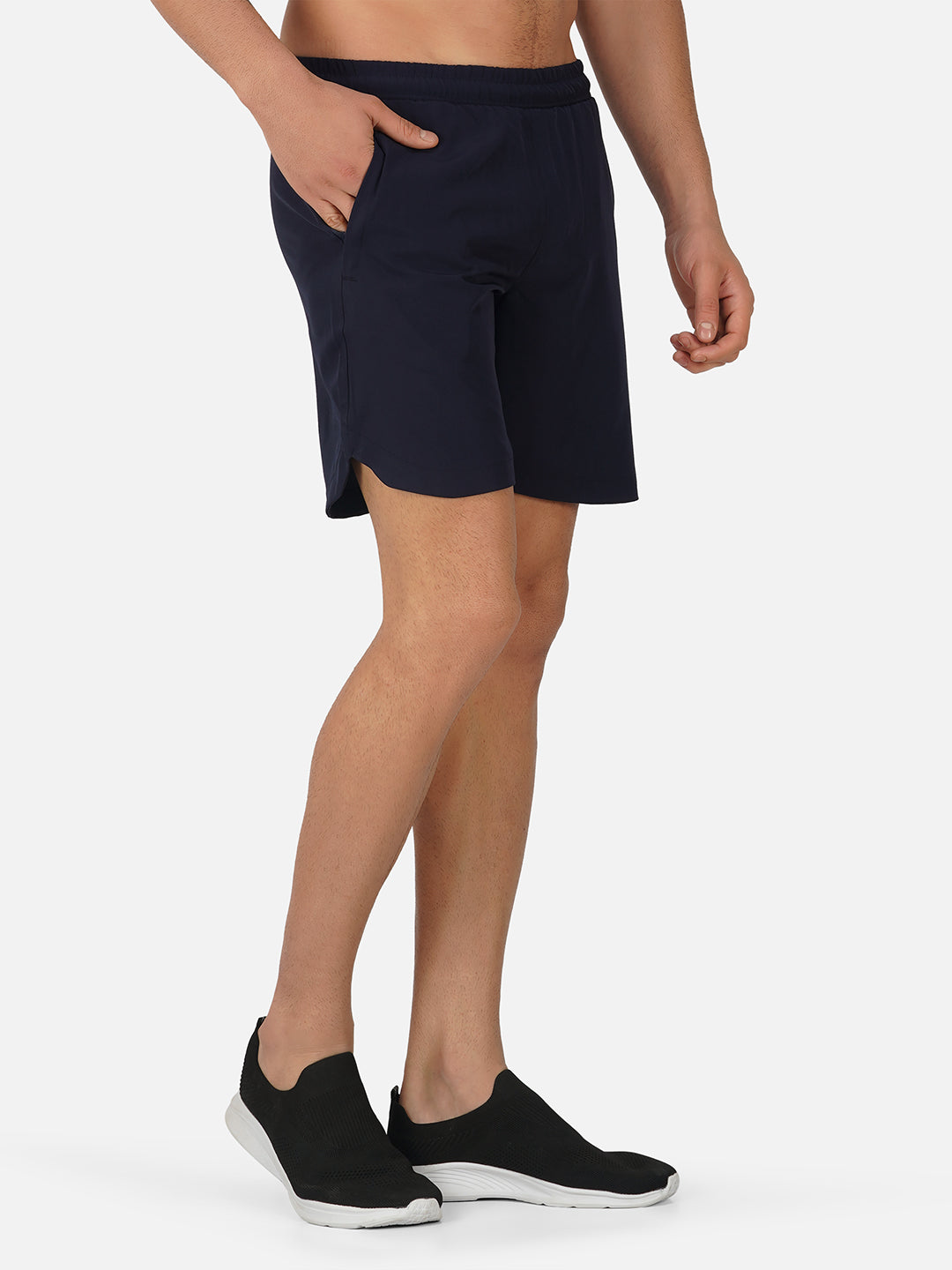 SG Regular Comfort Fit Shorts For Mens & Boys, Navy Blue | Ideal for Trail Running, Fitness & Training, Jogging, Gym Wear & Fashion Wear