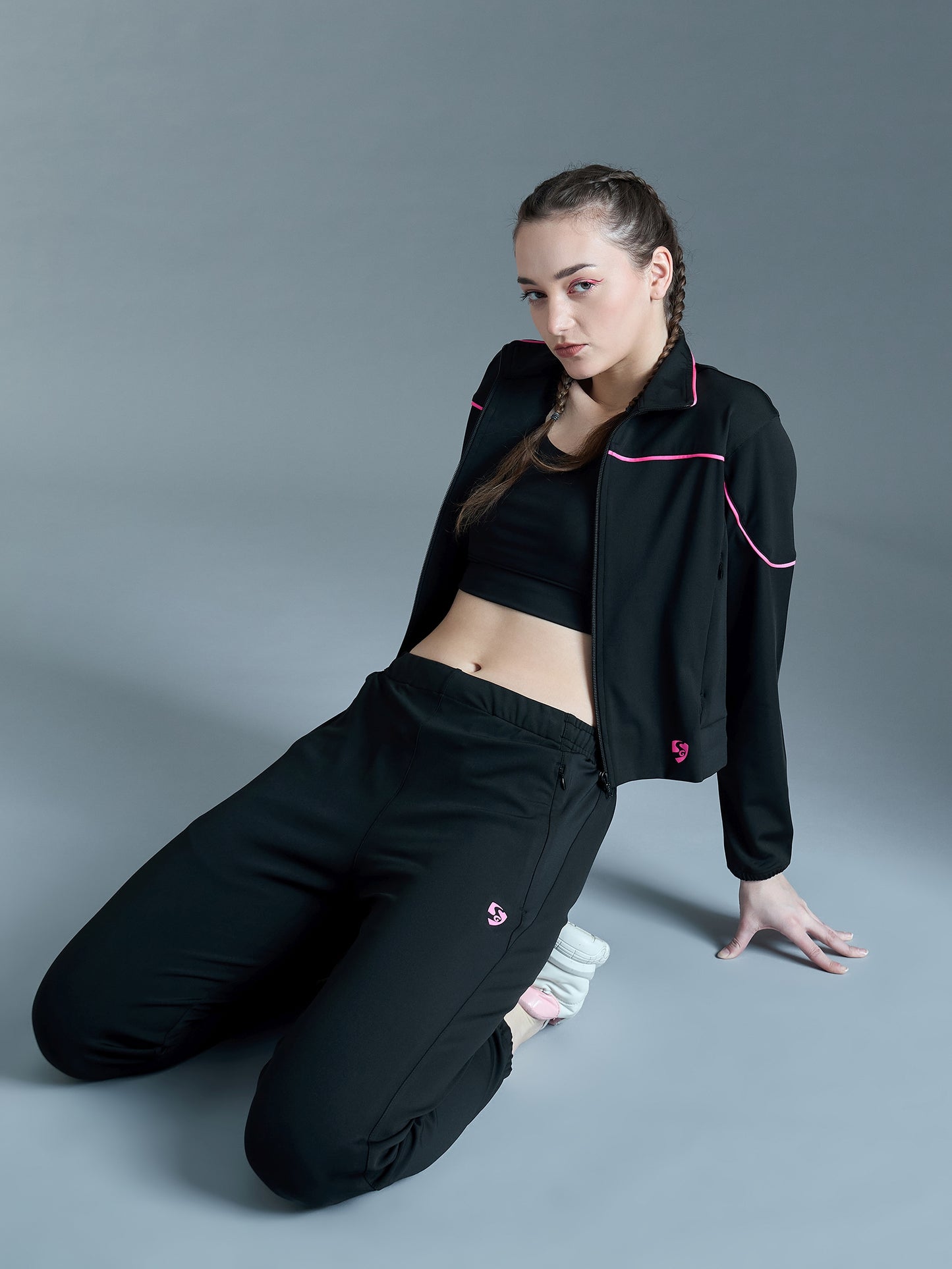 SG Poly Spandex Track Suit For Women And Girls