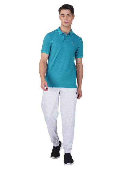 SG Men's Polo T-Shirt | Ideal for Trail Running, Fitness & Training, Jogging, Regular & Fashion Wear