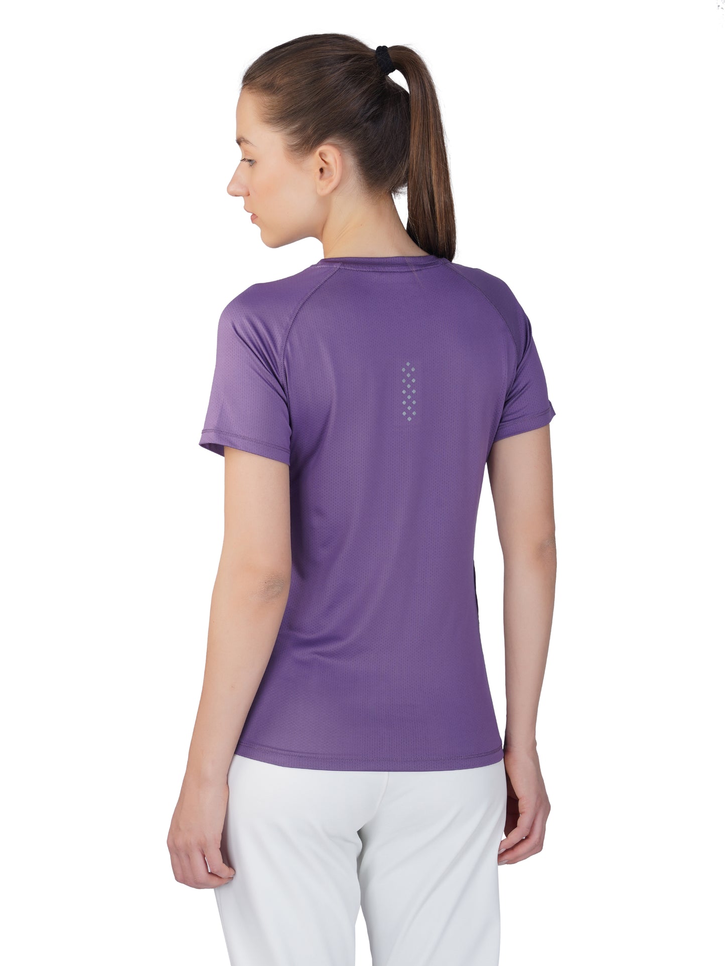 SG Women'S Round Neck T-Shirt for Womens & Girls | Ideal for Trail Running, Gym Fitness & Training, Jogging, Regular & Fashion Wear