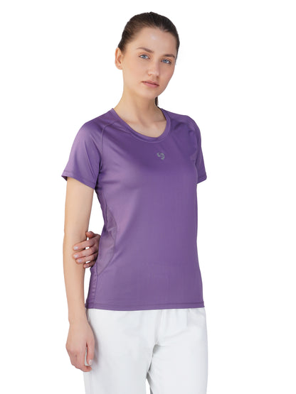 SG Women'S Round Neck T-Shirt for Womens & Girls | Ideal for Trail Running, Gym Fitness & Training, Jogging, Regular & Fashion Wear