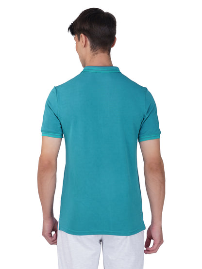 SG Men's Polo T-Shirt | Ideal for Trail Running, Fitness & Training, Jogging, Regular & Fashion Wear