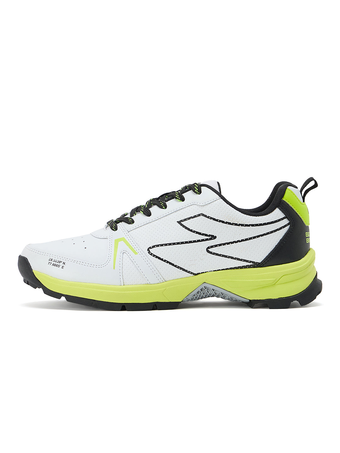 SG SCORER EDGE Shoes White/Volt green – TeamSG