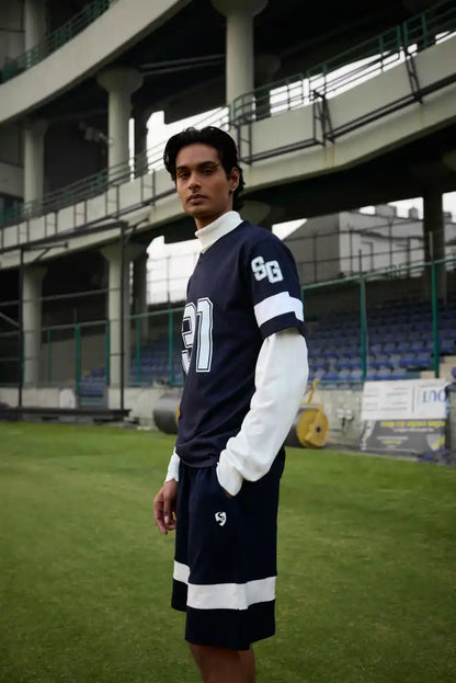 Tea Break Essential Shorts (Navy)