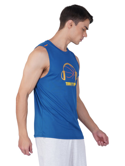 SG Men's Regular Fit Sports & Gym Vest for Mens & Boys | Ideal for Trail Running, Fitness & Training, Jogging, Regular & Fashion Wear