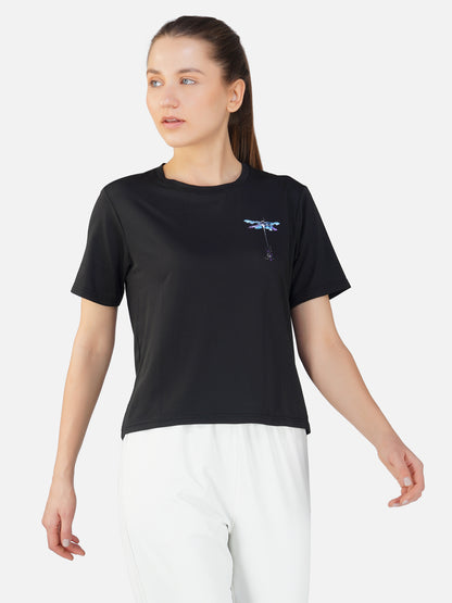 SG Women'S Round Neck T-Shirt for Womens & Girls | Ideal for Trail Running, Gym Fitness & Training, Jogging, Regular & Fashion Wear