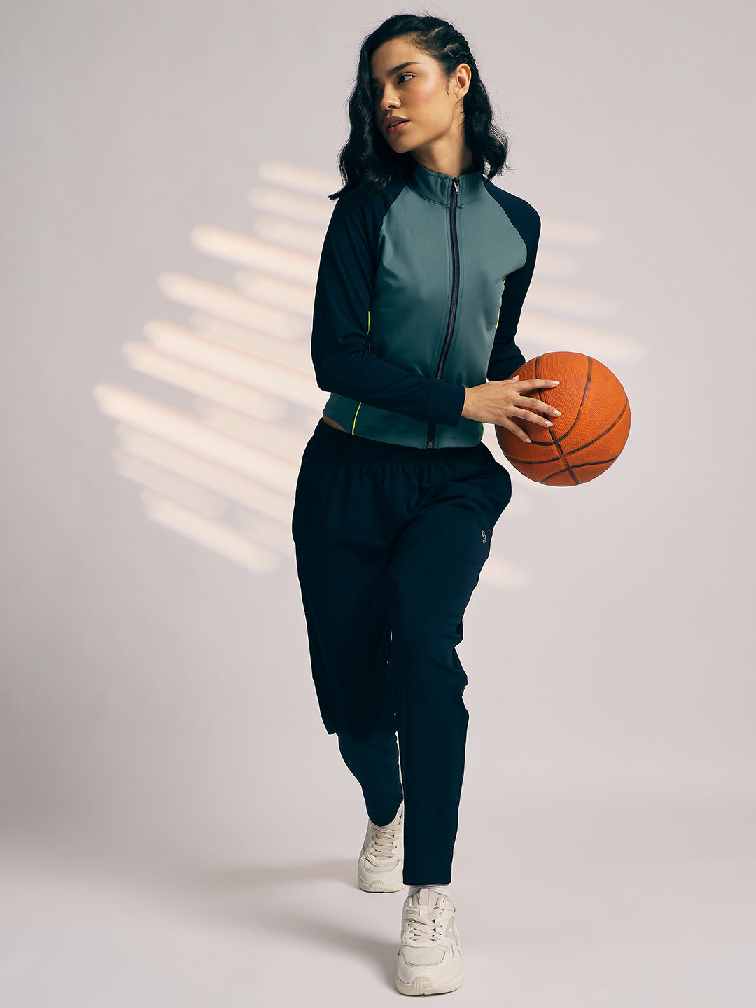 TRACKSUIT WOMEN SG H3WTS8294 SAGE/NAVY