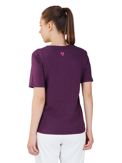 SG Women'S Round Neck T-Shirt for Womens & Girls | Ideal for Trail Running, Gym Fitness & Training, Jogging, Regular & Fashion Wear