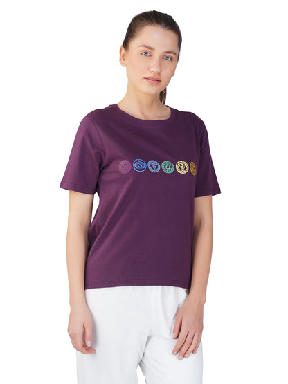 SG Women'S Round Neck T-Shirt for Womens & Girls | Ideal for Trail Running, Gym Fitness & Training, Jogging, Regular & Fashion Wear