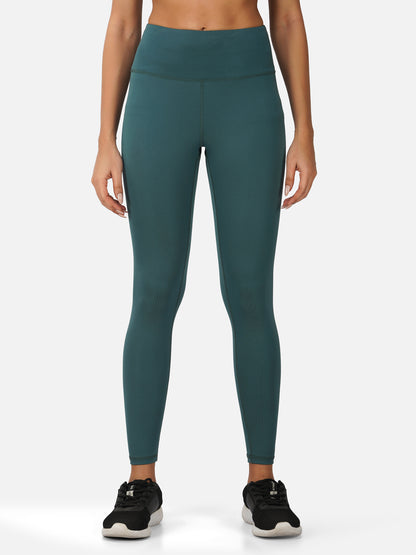 SG Legging For Womens & Girls, Light Carrot & Jasper Green | Ideal for Yoga, Cycling, Trail Running, Fitness & Training, Jogging, Gym Wear & Fashion Wear