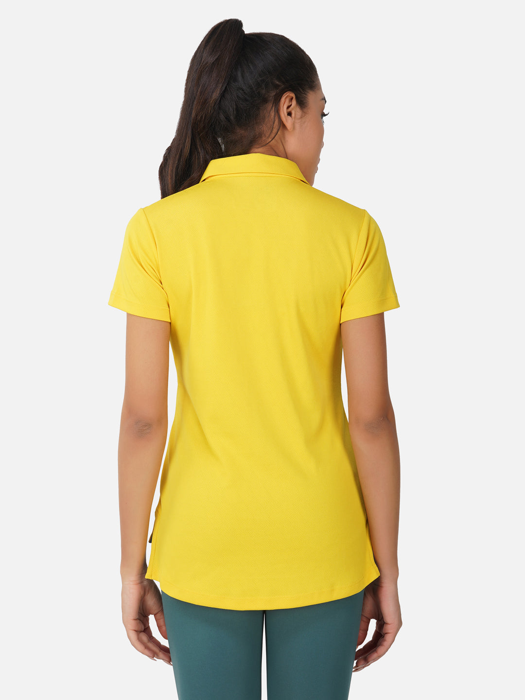 SG Regular Comfort Fit Polo T-Shirt For Womens & Girls, Sulphur Yellow, Red Paprika & Jet black | Ideal for Trail Running, Fitness & Training, Jogging, Gym Wear & Fashion Wear