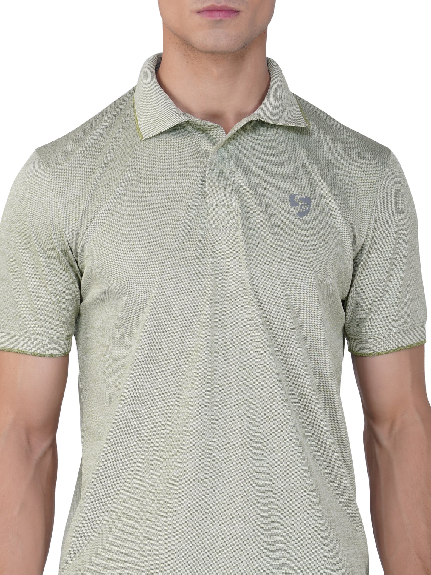 SG Men's Polo T-Shirt | Ideal for Trail Running, Fitness & Training, Jogging, Regular & Fashion Wear