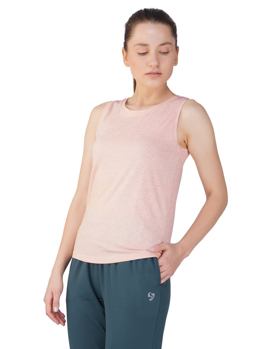 SG Women'S Regular Fit Sports & Gym Vest for Womens & Girls | Ideal for Trail Running, Fitness & Training, Jogging, Regular & Fashion Wear