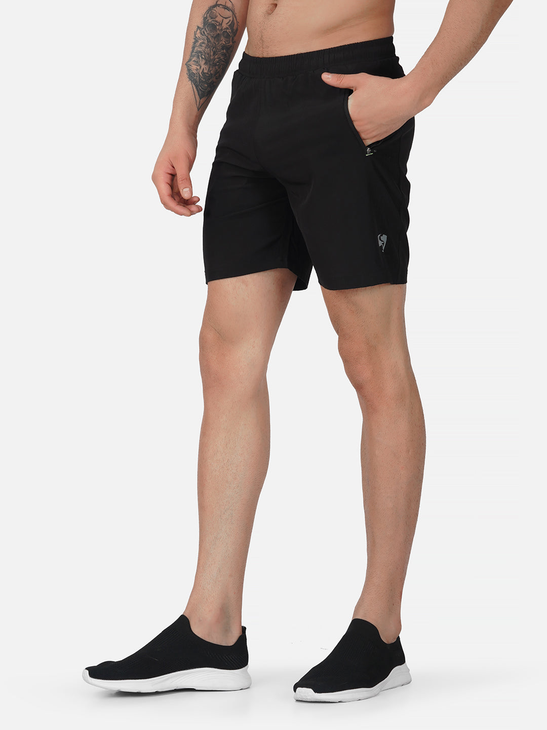 SG Regular Comfort Fit Shorts For Mens & Boys, Navy Blue, CharCoal Black, Jet Black | Ideal for Trail Running, Fitness & Training, Jogging, Gym Wear & Fashion Wear