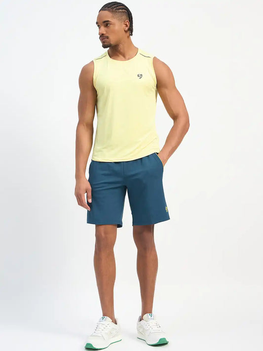 SG H2MS83961 Men Air Force/Yellow Shorts