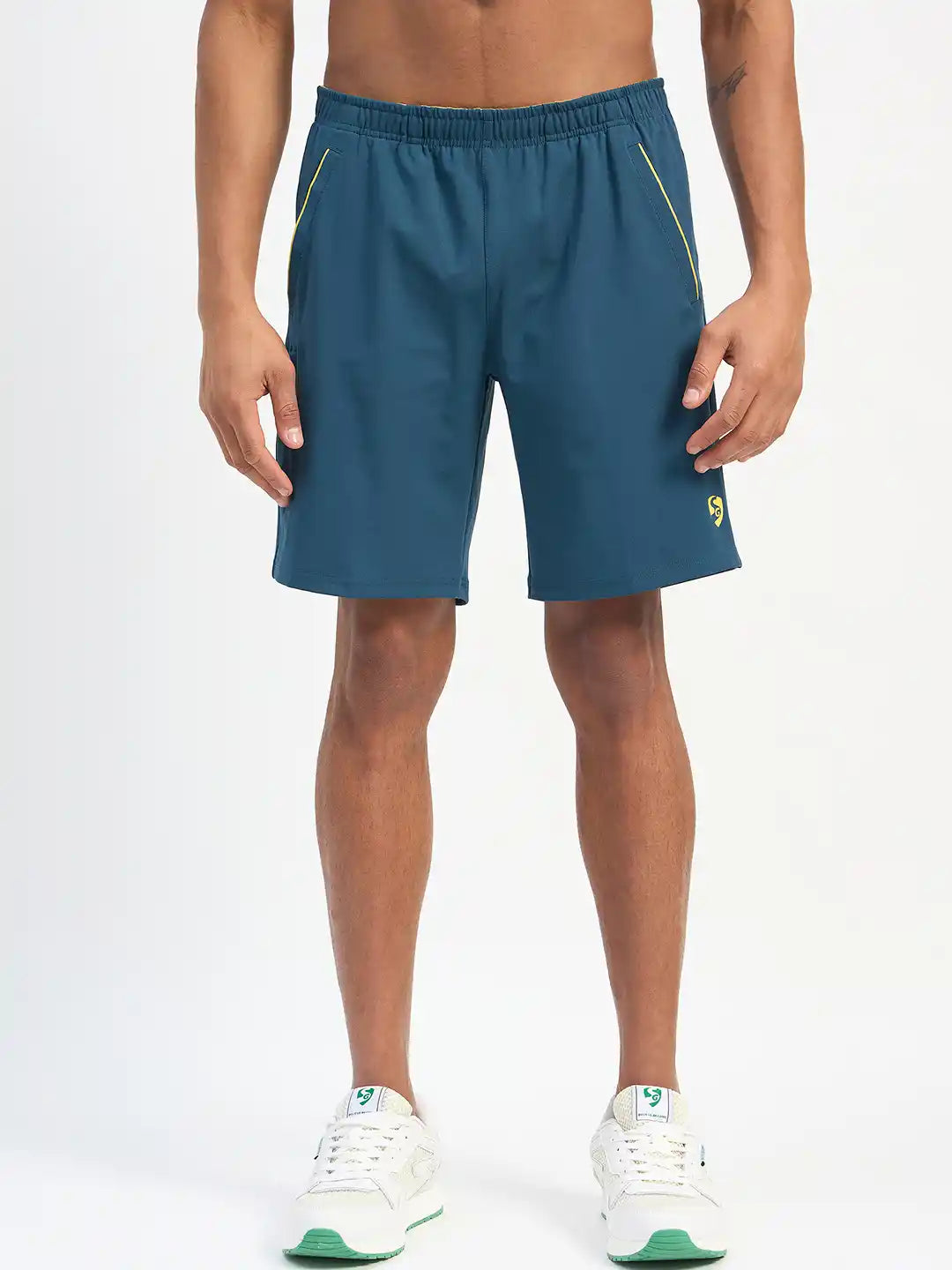 SG H2MS83961 Men Air Force/Yellow Shorts