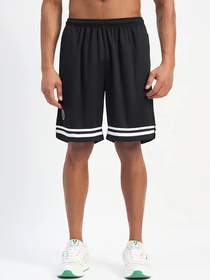 SG H2MS83974 Men Black Shorts