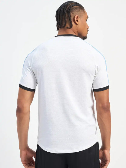SG H1MT83691 Men White T-Shirt