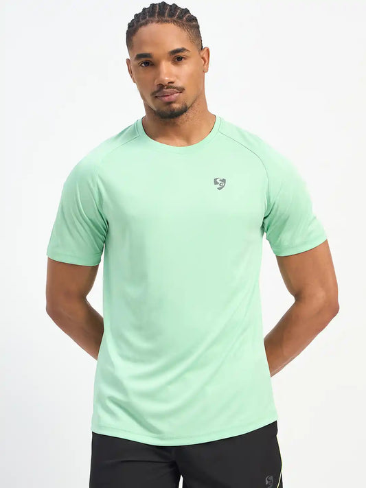 SG H1MT84221 Men Lime T-Shirt
