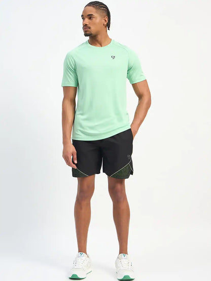 SG H2MS83931 Men Black Shorts