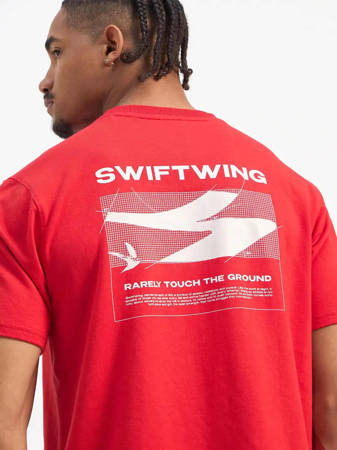 SG H2MT84191 Men Red T-Shirt