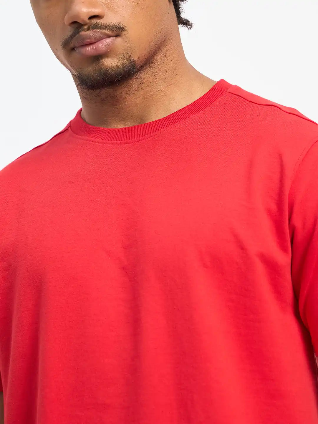 SG H2MT84191 Men Red T-Shirt