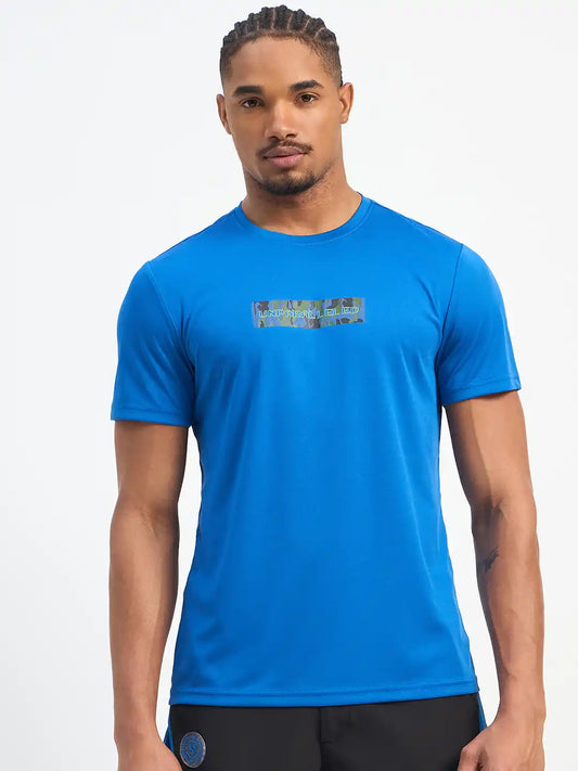 SG H1MT84142 Men Aqua T-Shirt