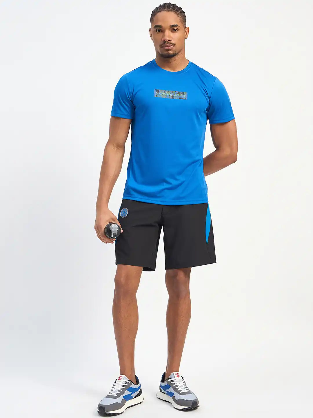 SG H1MT84142 Men Aqua T-Shirt