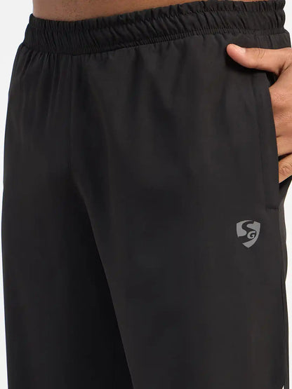 SG H1MTP84131 Men Black Track Pant