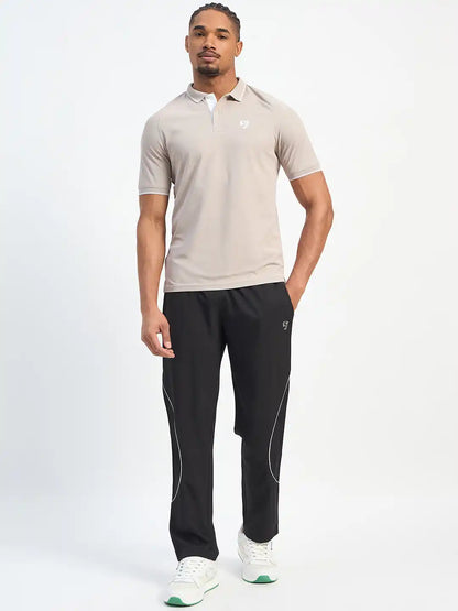 SG H1MP84081 Men Grey Polo T-Shirt