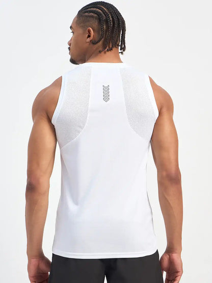 SG H2MV83591 Men White T-Vest