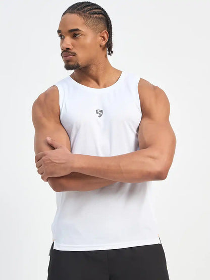 SG H2MV83591 Men White T-Vest