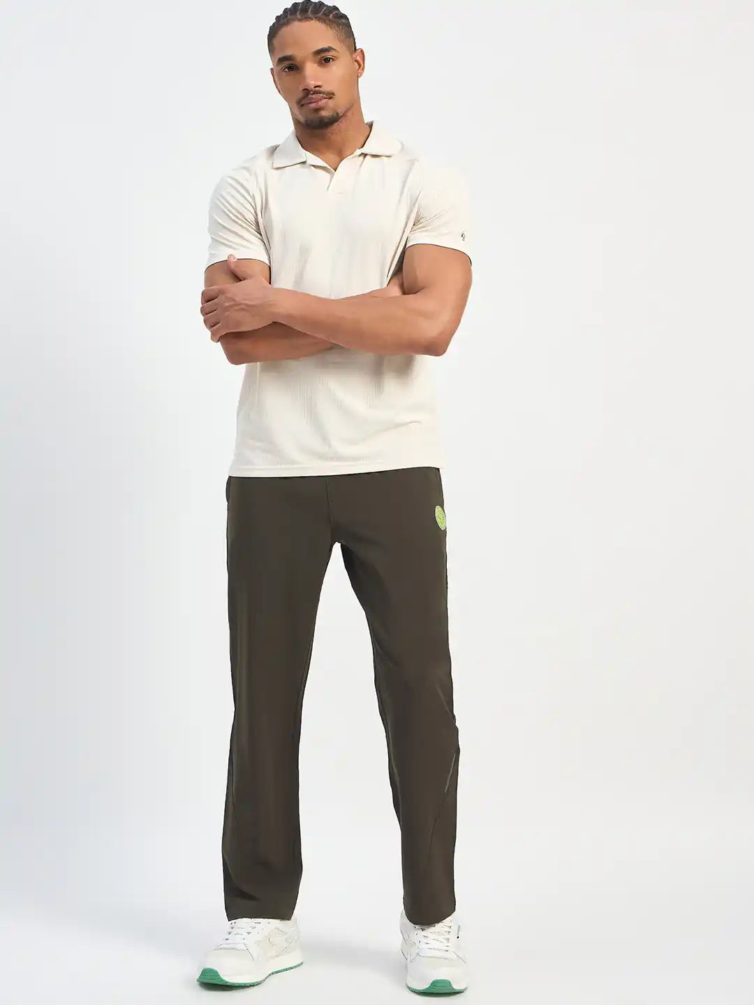 SG H2MTP84001 Men Olive Track Pant